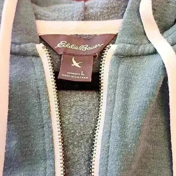 Eddie Bauer Womens Hooded Sweatshirt - Picture 6 of 11